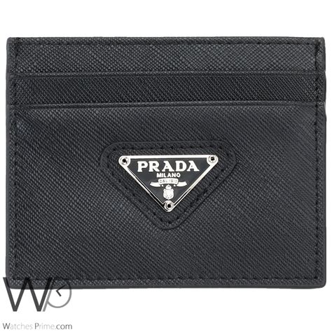 prada card holder mens|Prada Cardholders & Wallets for Men .